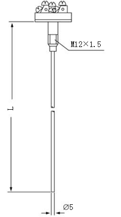 煙道、風(fēng)道熱電偶熱電偶感溫元件