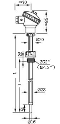 煙道、風(fēng)道熱電偶